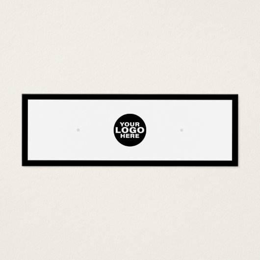 Aangepast Logo toevoegen waarmee juwelen worden ge Mini Visitekaartjes (Voorkant)