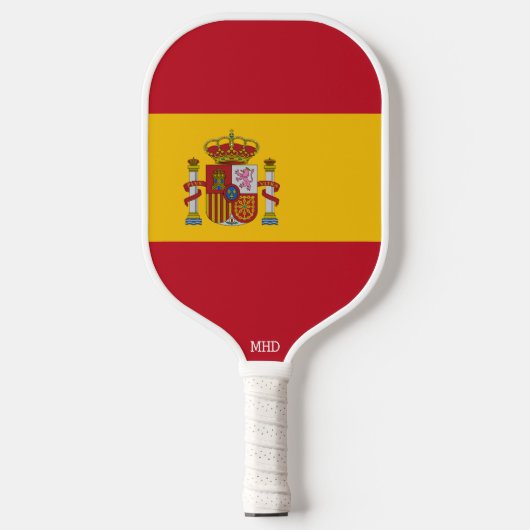 Aangepast logo van de vlag pickleball paddle (Voorkant)