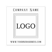 Aangepast LOGO Vierkant Zelfinkend Rubber Stempel (Design)