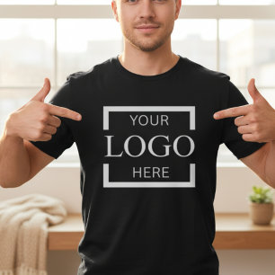 Aangepast logo Voeg uw eigen bedrijfsmerk toe T-shirt