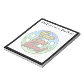 Aangepast Logo, volledig gepersonaliseerd Notitieb Notitieblok (Gedraaid)