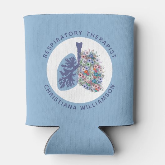 Aangepast longverpleegkundige bloemige longen cade blikjeskoeler (Achterkant)