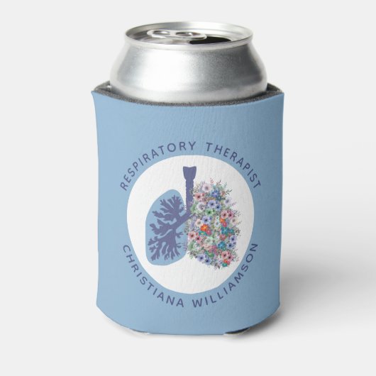 Aangepast longverpleegkundige bloemige longen cade blikjeskoeler (Blikje Achterkant)