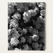 , aangepast maandblad voor zwart-wit planner (Achterkant)