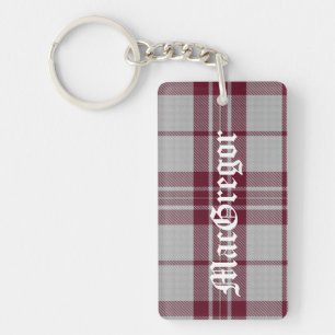 Aangepast MacGregor Tartan Sleutelhanger