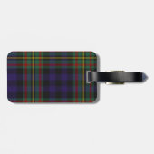 Aangepast MacLellan Tartan Bagagelabel (Achterkant horizontaal)