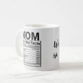 Aangepast mam-voedingseffect koffiemok (Voorkant links)