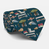 Aangepast Mannen stropdas, overal waar we in diens Stropdas (Opgerold)