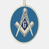 Aangepast Masonic Blue Lodge Ornament 2 (Rechts)