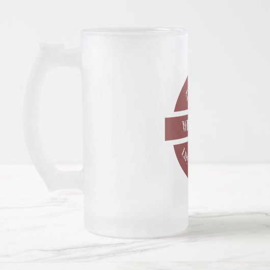 Aangepast Matglas Bierpul (Links)