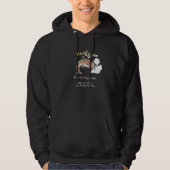 Aangepast meer/Datum Michigan Trout Open Dark Hoodie (Voorkant)