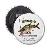 Aangepast meer/Datum Minnesota Muskie Opener (Voorkant)