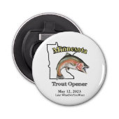 Aangepast meer/Datum Minnesota Trout Opener (Voorkant)