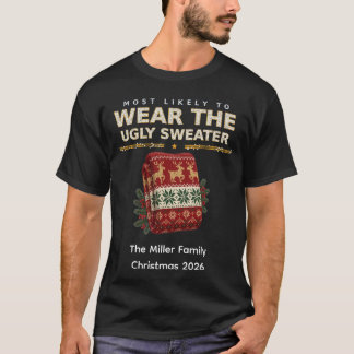 Aangepast Meest Waarschijnlijk de Lelijke Trui te T-shirt