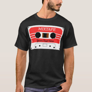 Aangepast mengen van tape-T-shirt T-shirt
