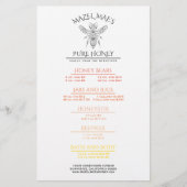 Aangepast menu Aangepaste naald (Voorkant)