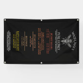 Aangepast menu Aangepaste naald Spandoek (Horizontaal)