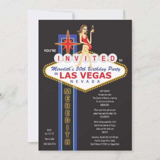 Aangepast - Meredith 50th Kaart (Voorkant)