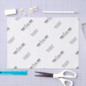 Aangepast merk Logo Business Company Packaging Tissuepapier (Craft)