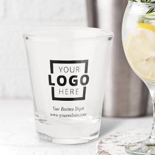 Aangepast merk voor speciale acties voor bedrijven shot glas