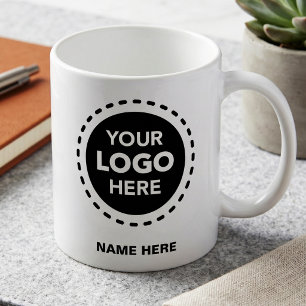 Aangepast merklogo - cadeau voor onboarding van we koffiemok