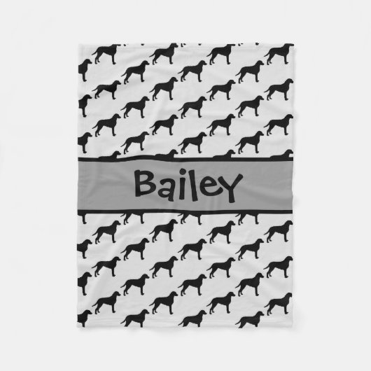 Aangepast, met krullende rugleuning fleece deken (Voorkant)