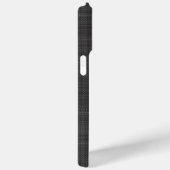 Aangepast middeldonkergrijs zwart, gekleurd Case-Mate iPhone case (Achterkant / Rechts)