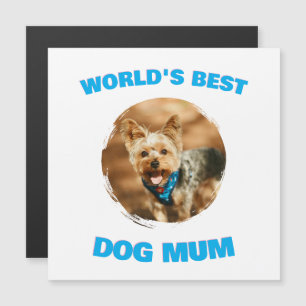 Aangepast Minimaal Beste Hond Kat Moeder Moeder Hu Magnetische Uitnodiging