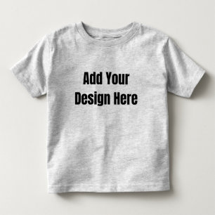 Aangepast minimaal ontwerp voeg foto of tekst toe kinder shirts
