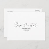 Aangepast minimum om het Briefkaart voor datumbrui (Voorkant / Achterkant)