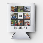 Aangepast modern BDE Beste pap ooit 8 Foto collage Blikjeskoeler (Voorkant)