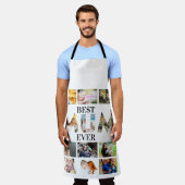 Aangepast modern beste muis ooit 12 fotocollage schort (Gedragen)