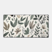 Aangepast modern botanisch kantoorontwerp bureaumat (Voorkant)