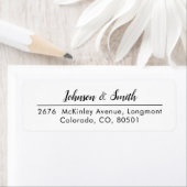 Aangepast modern etiket (Insitu)