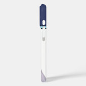 Aangepast modern foto-Afbeelding monogram personal Case-Mate iPhone Case (Achterkant / Links)