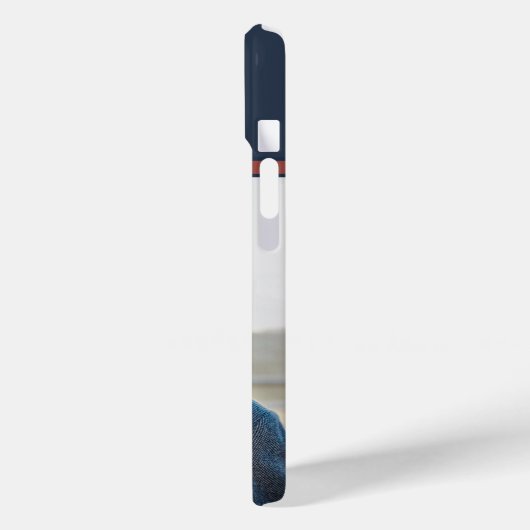 Aangepast modern foto-Afbeelding monogram personal Case-Mate iPhone Case (Achterkant / Links)