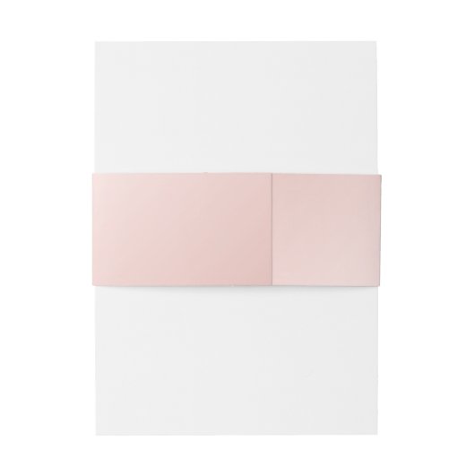 Aangepast modern marineslauw en blush Wedding Uitnodigingen Wikkel (Achterkant Voorbeeld)