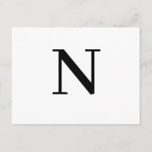 Aangepast modern minimalistisch alfabetontwerp