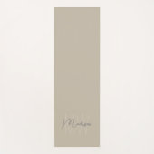 Aangepast modern monogram yogamat (Voorkant)