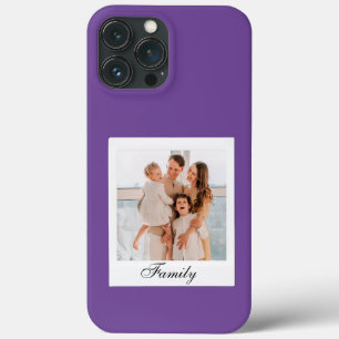 aangepast modern paars iPhone Case
