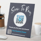 Aangepast modern salaris hier reclamebord met voetstuk (Insitu)