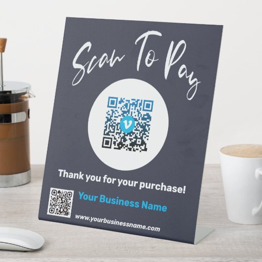 Aangepast modern salaris hier reclamebord met voetstuk (Insitu)