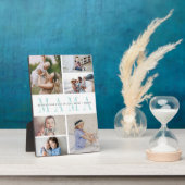 Aangepast Moederdag Kinder fotocollage Fotoplaat (Zijkant)