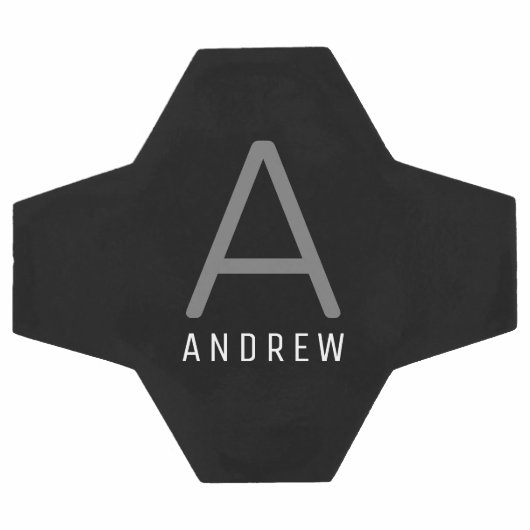 Aangepast monogram aangepaste naam voetbal (Enkel)