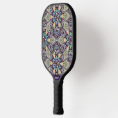 Aangepast monogram abstract Patroon Pickleball Paddle (Links)