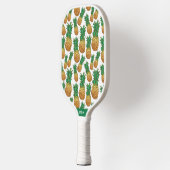 Aangepast monogram anananappelpatroon pickleball paddle (Links)