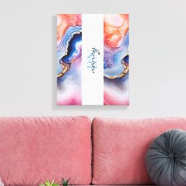 Aangepast monogram canvas afdruk