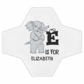 Aangepast monogram E is voor schattig kleurrijk ol Voetbal (Enkel)