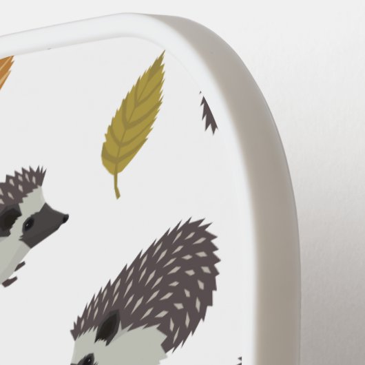 Aangepast monogram egelpatroon pickleball paddle (Links Detail)