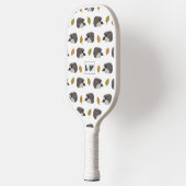 Aangepast monogram egelpatroon pickleball paddle (Links)